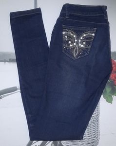 Faded Blue Denim Jeans